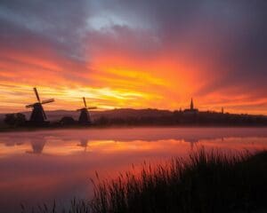 Waar vind je de mooiste zonsopgangen in Nederland?