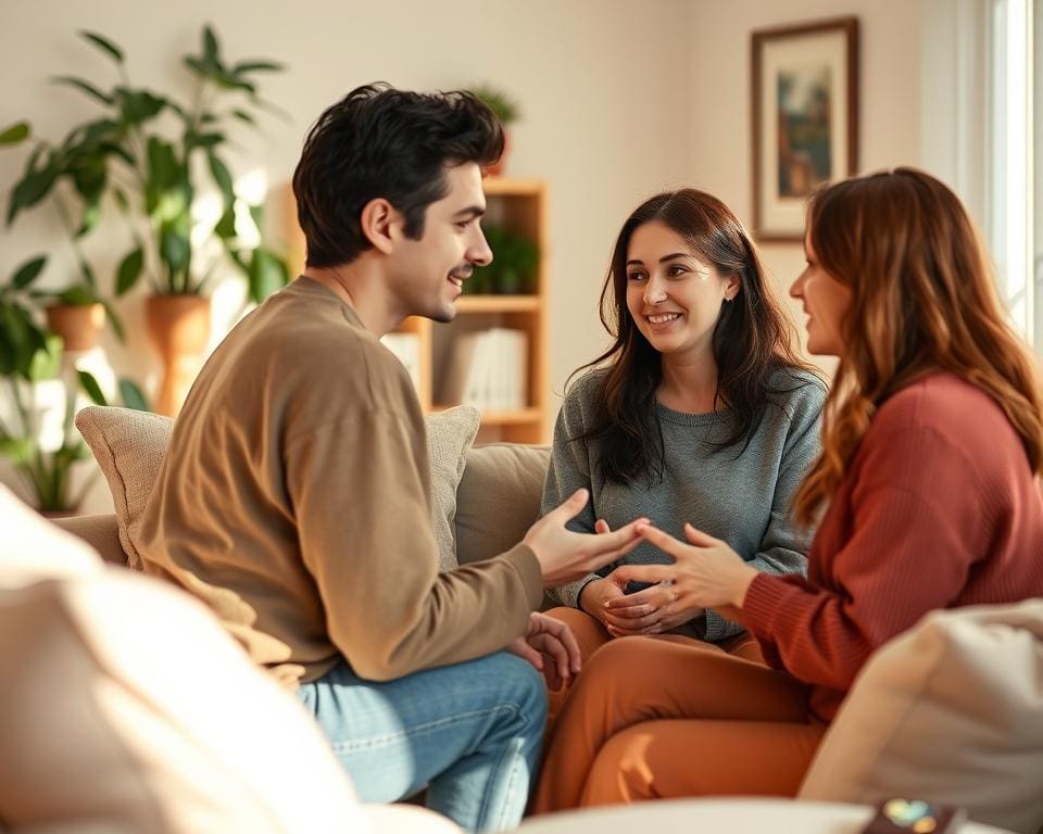 sociale interacties en geestelijke gezondheid