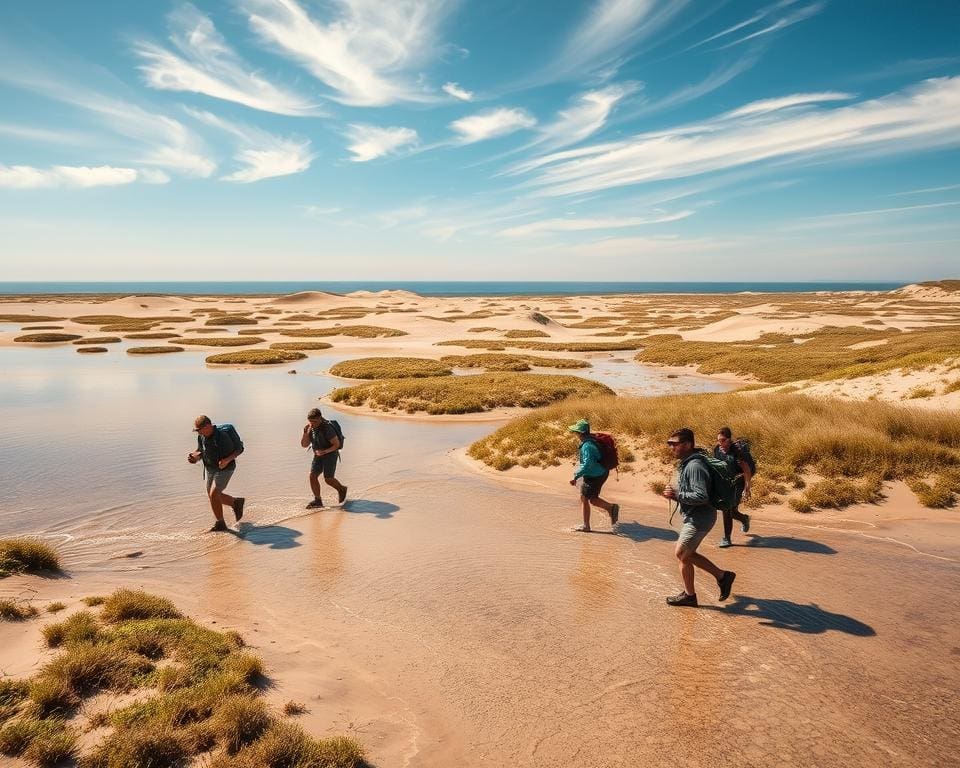 wadlopen natuur teambuilding