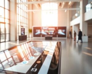 Interactieve displays voor een betere bezoekerservaring