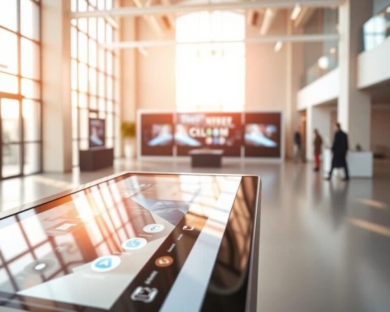 Interactieve displays voor een betere bezoekerservaring