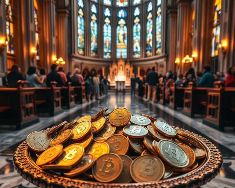 Kunnen religieuze organisaties cryptogiften accepteren?