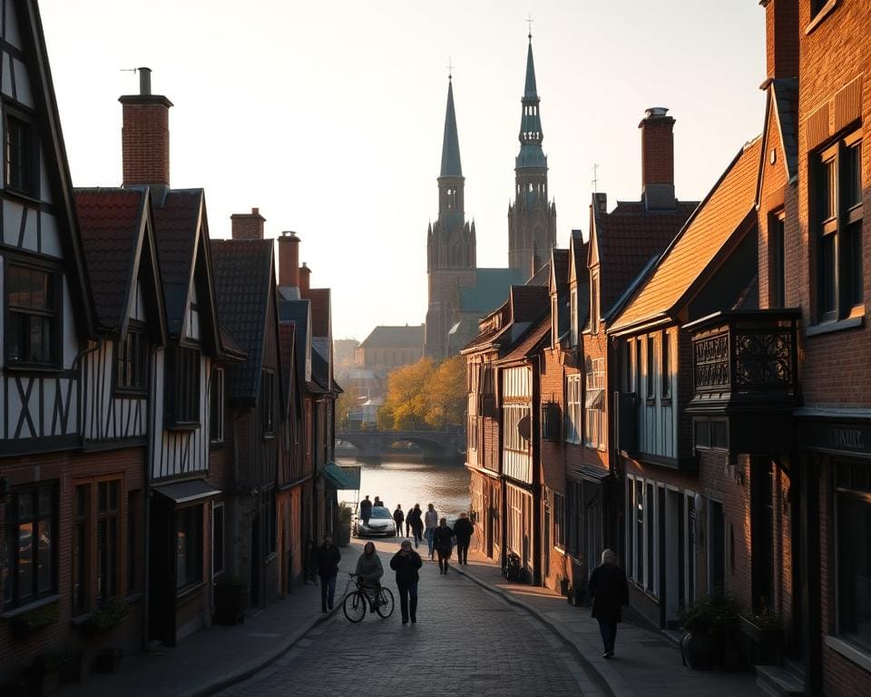 historische panden in Rijp