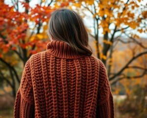 Herfstoutfits met warme texturen en aardetinten