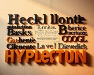 Hoeveel typografie past er in één ontwerp?