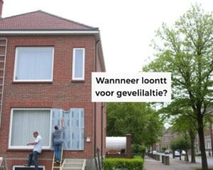 Wanneer loont subsidie voor gevelisolatie?