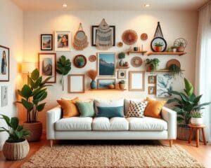 Wat zijn creatieve ideeën voor muurdecoratie?