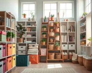 Wat zijn creatieve opbergoplossingen voor je huis?