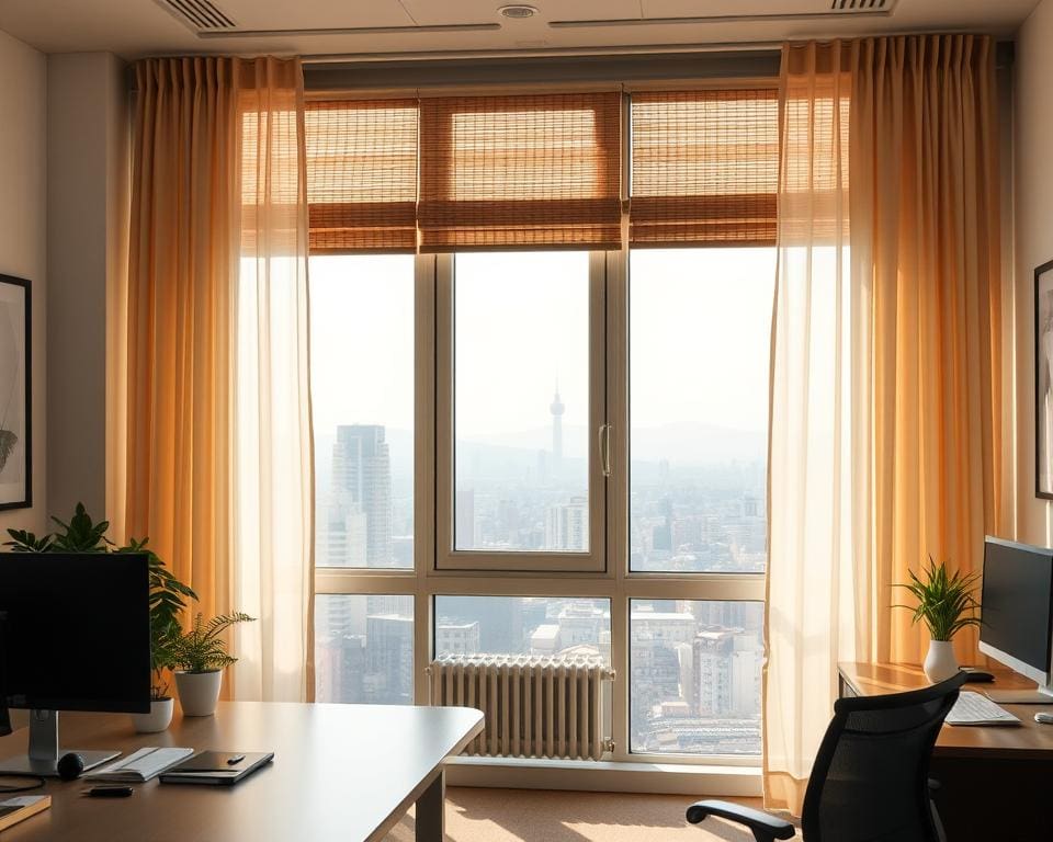 Welke raambekleding past in de werkkamer?