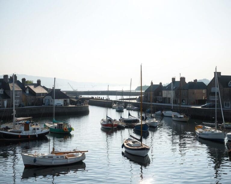Barfleur – Normandische haven met zilveren licht 🇫🇷