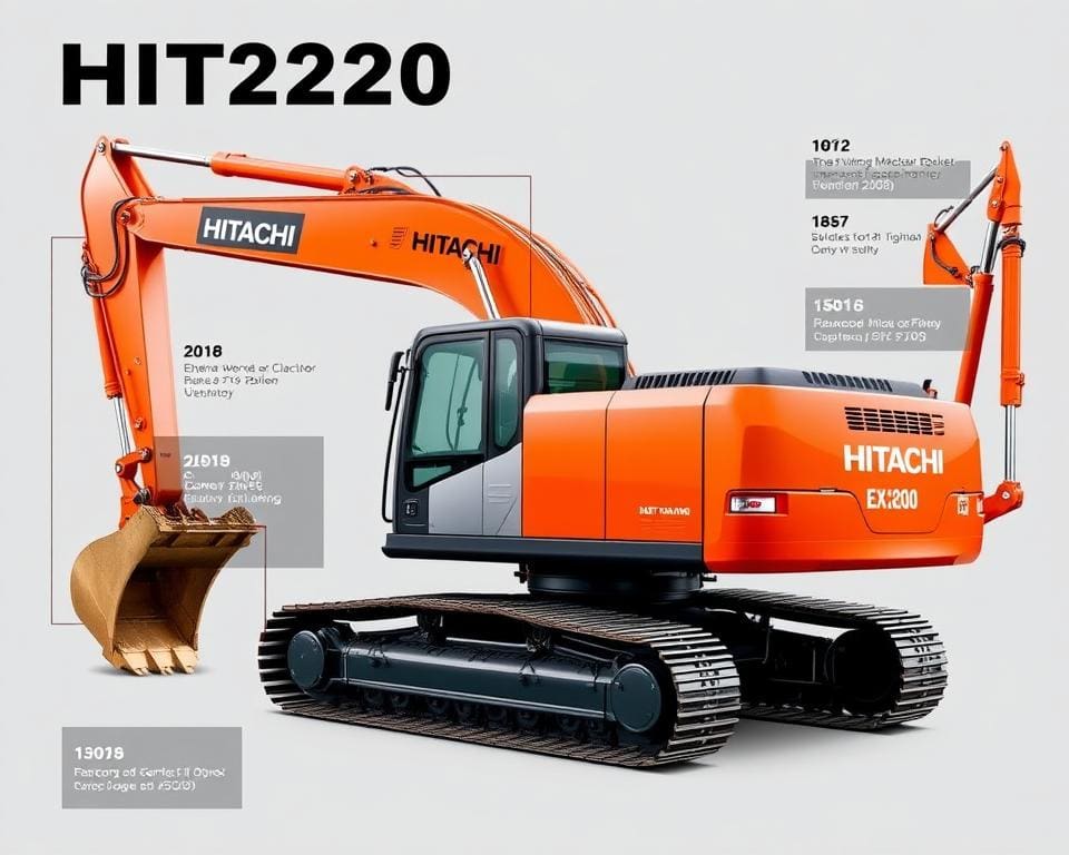 Hitachi graafmachine specificaties