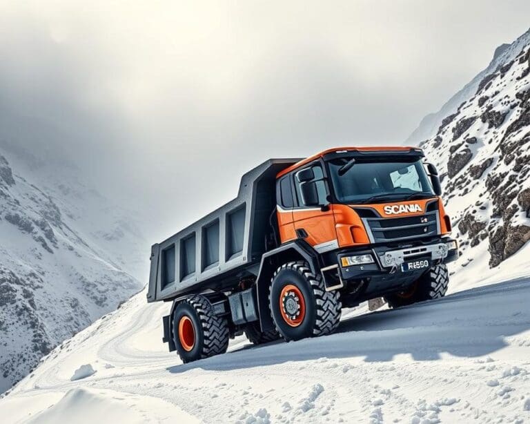 Hoe betrouwbaar is de Scania R580 kiepwagen in extreme omstandigheden?