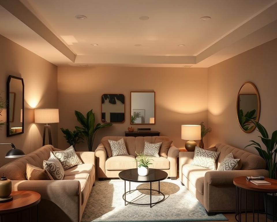 Hoe richt je een huis in met weinig daglicht?