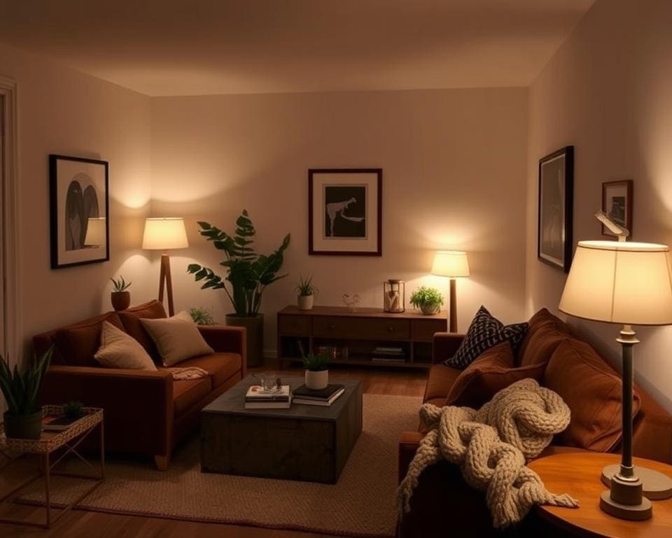 Hoe richt je een interieur in met weinig licht?