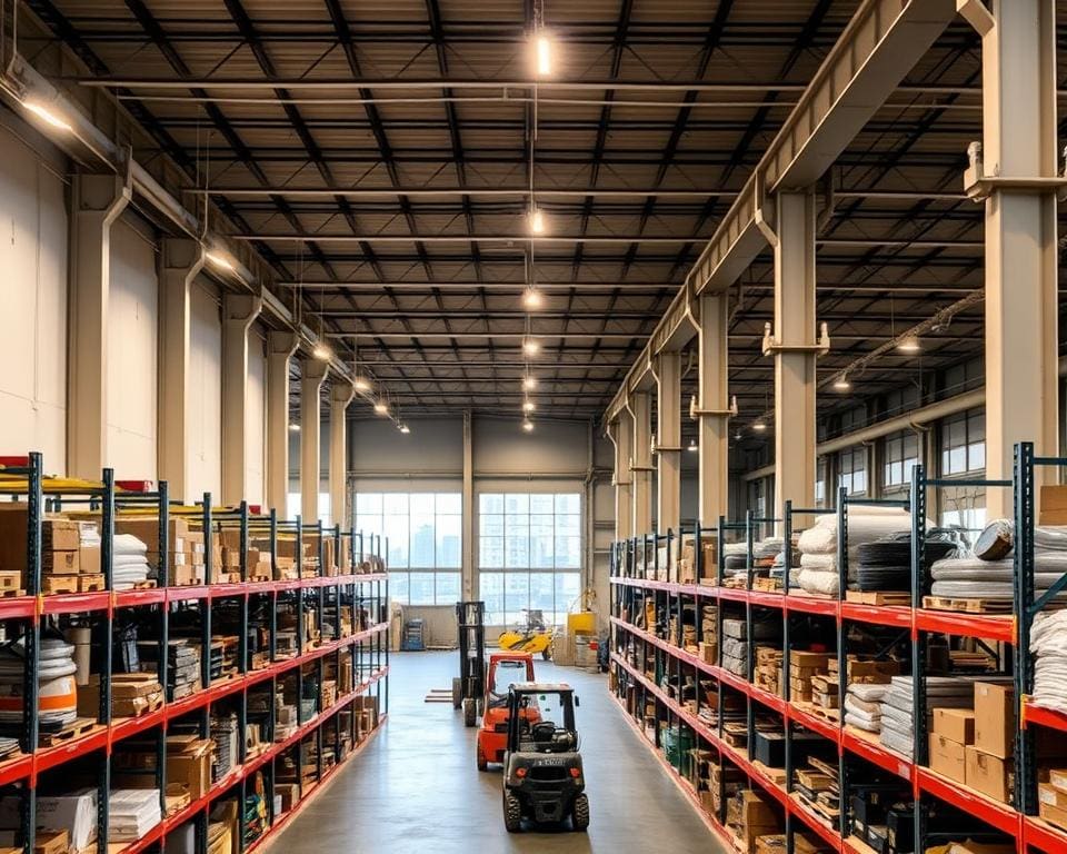 Hoe richt je een lange ruimte industrieel in?