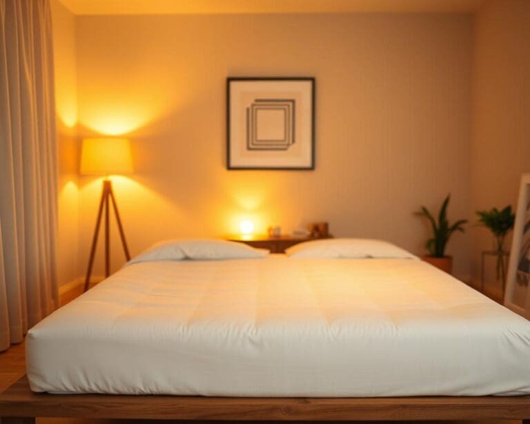 Hoe richt je een slaapruimte in zonder bedframe?