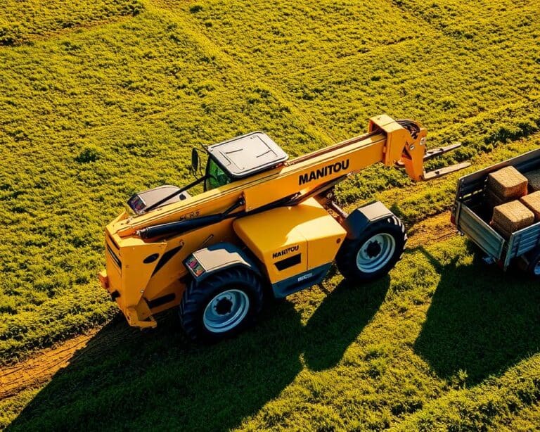 Hoe veelzijdig is de Manitou MLT 737 verreiker op de boerderij?