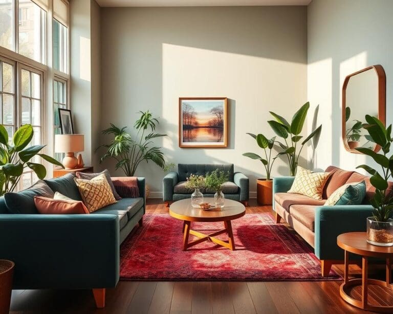Hoe zorg je voor eenheid in een kleurrijk interieur?