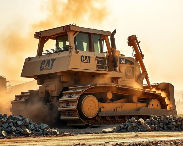 Is de Caterpillar D6-bulldozer geschikt voor zware klussen?