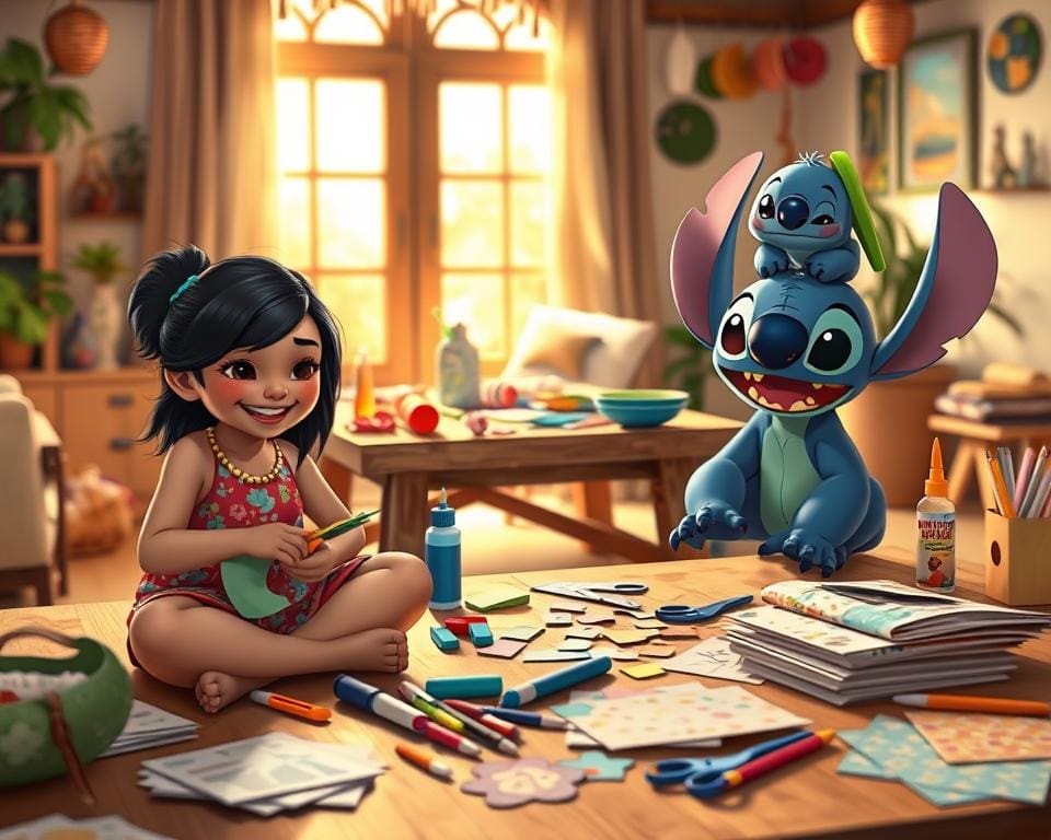 Lilo en Stitch knutselprojecten
