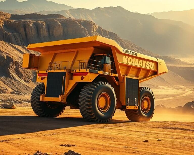 Waarom is de Komatsu HD605 kiepwagen zo populair in de mijnbouw?