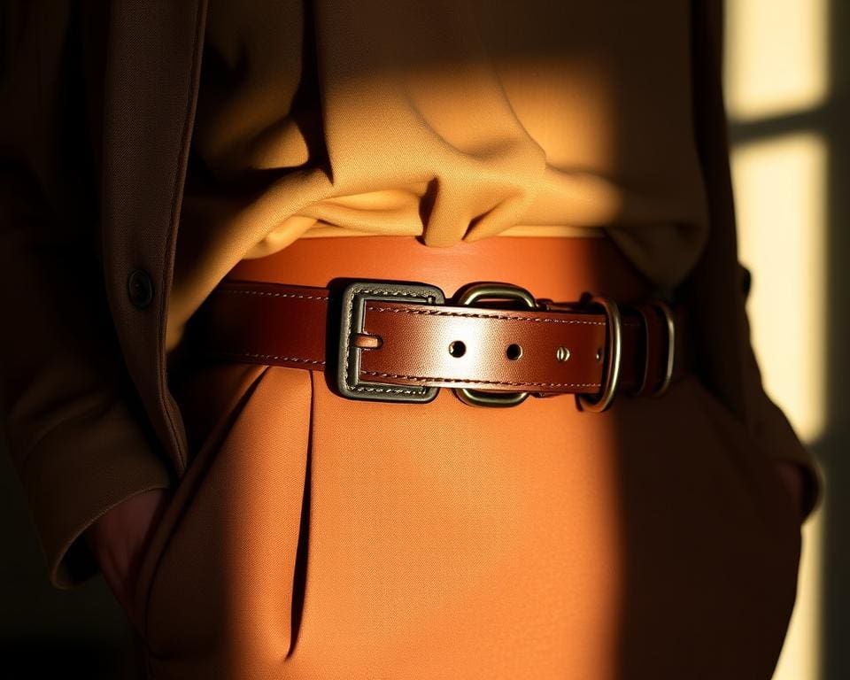 Wat doet een opvallende riem voor je look?
