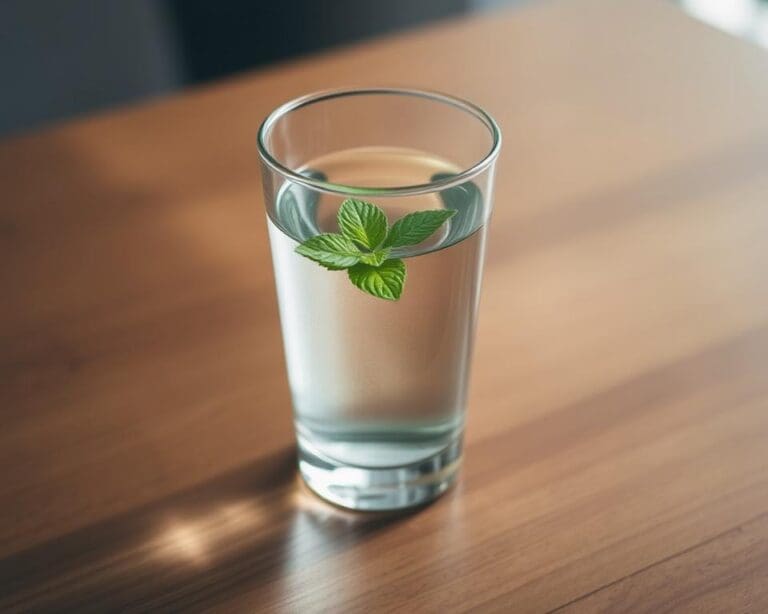 Wat doet munt in je water voor je vertering?