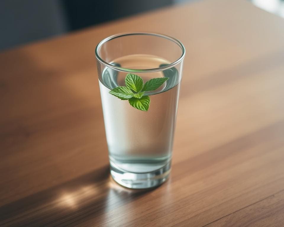 Wat doet munt in je water voor je vertering?