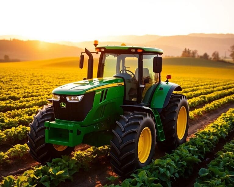 Wat maakt de John Deere 6120M tractor geschikt voor precisielandbouw?