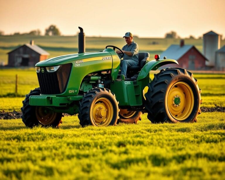 Wat maakt de John Deere 8R-tractor zo populair op de boerderij?
