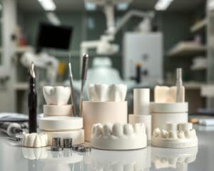 Wat zijn de verschillen in materialen voor tandkronen?