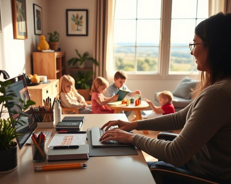Wat zijn handige tips voor thuiswerken met kids?