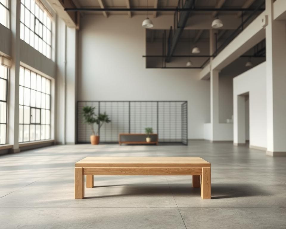Wat zijn lichte kleuren voor een industrieel gevoel?