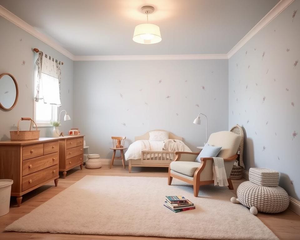 Wat zijn rustgevende kleuren voor een kinderkamer?