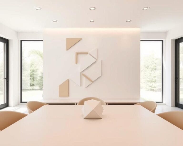 Wat zijn speelse patronen voor een minimalistisch interieur?