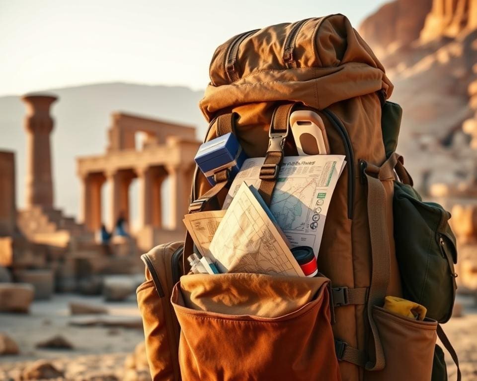 accessoires voor excursies in Luxor