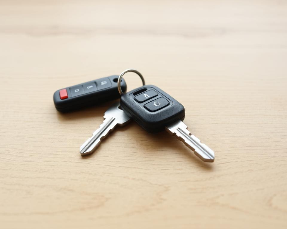 autosleutels kwijt