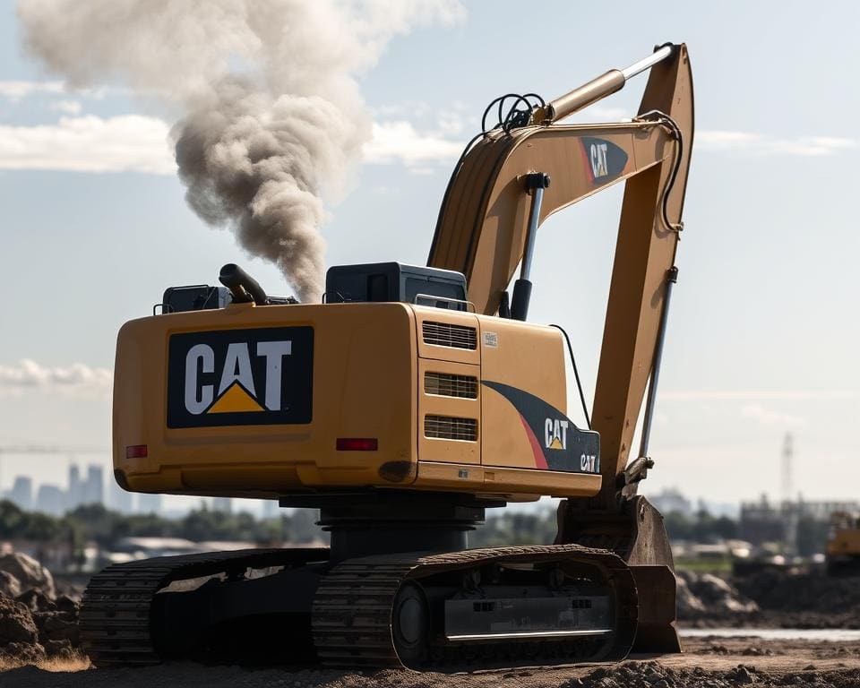 emissies Caterpillar 320