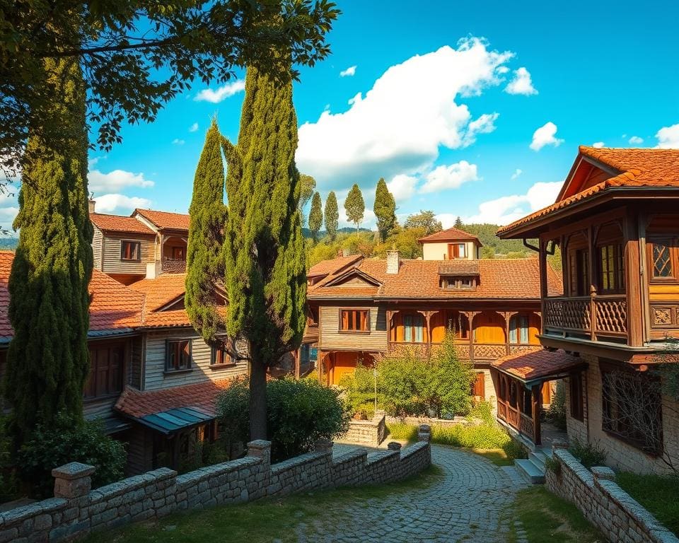 geschiedenis Ottomaanse houten huizen