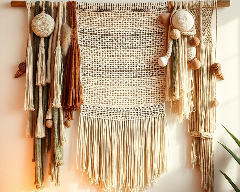 inspirerende textiel wanddecoratie