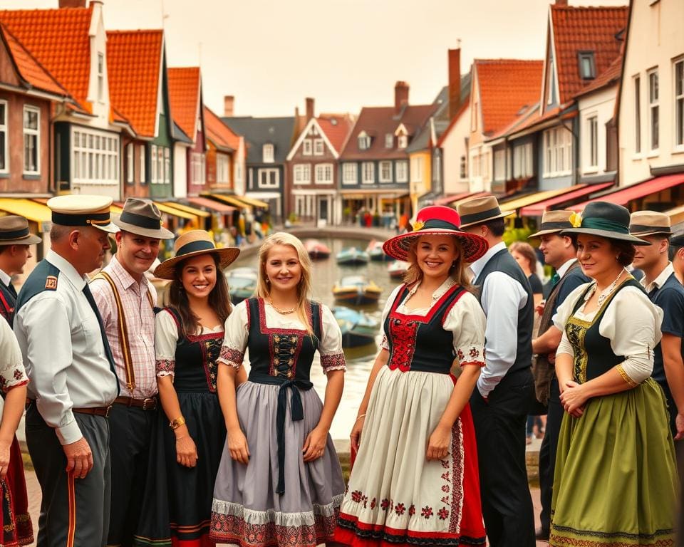 traditionele klederdracht Volendam