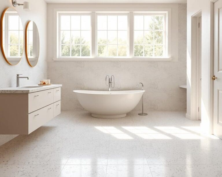 Hoe duurzaam is een terrazzo vloer in de badkamer?