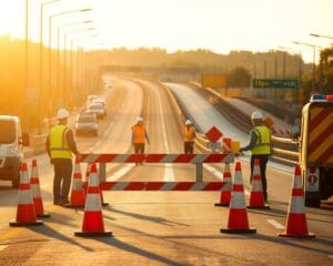 Hoe organiseer je veilige doorstroming bij wegwerkzaamheden?
