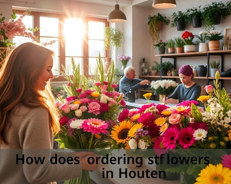 Hoe werkt bloemen bestellen in Houten?