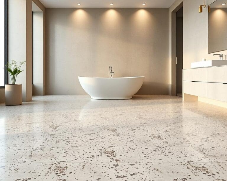 Is terrazzo de blikvanger in jouw badkamerontwerp?