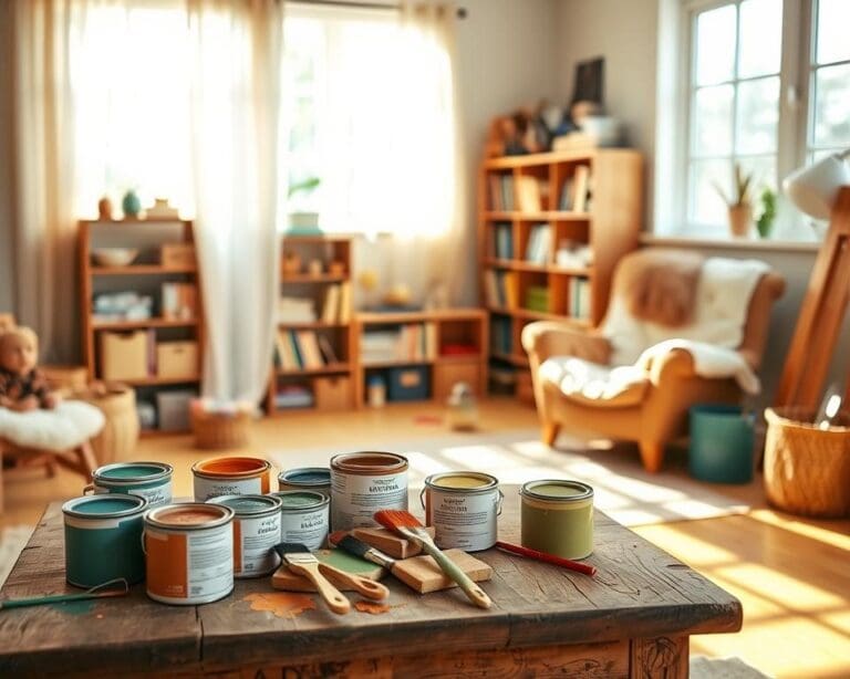 Wat zijn natuurlijke verfsoorten voor kinderkamers?
