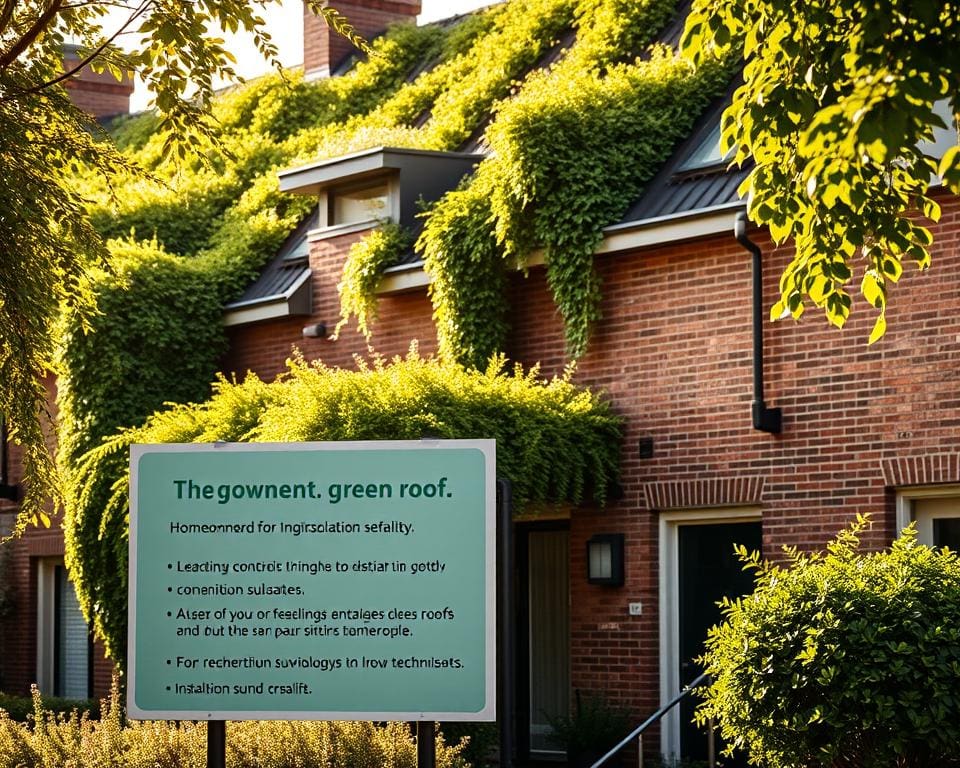 Wat zijn subsidies voor groene daken in Nederland?
