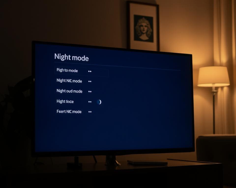 Zijn er nachtinstellingen bij een kalibratie?
