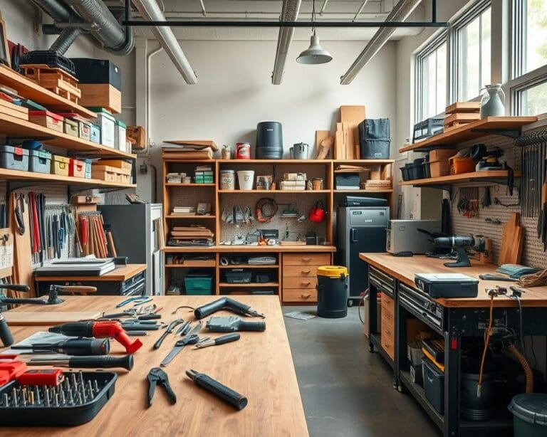 Zo maak je je werkplaats overzichtelijk en efficiënt