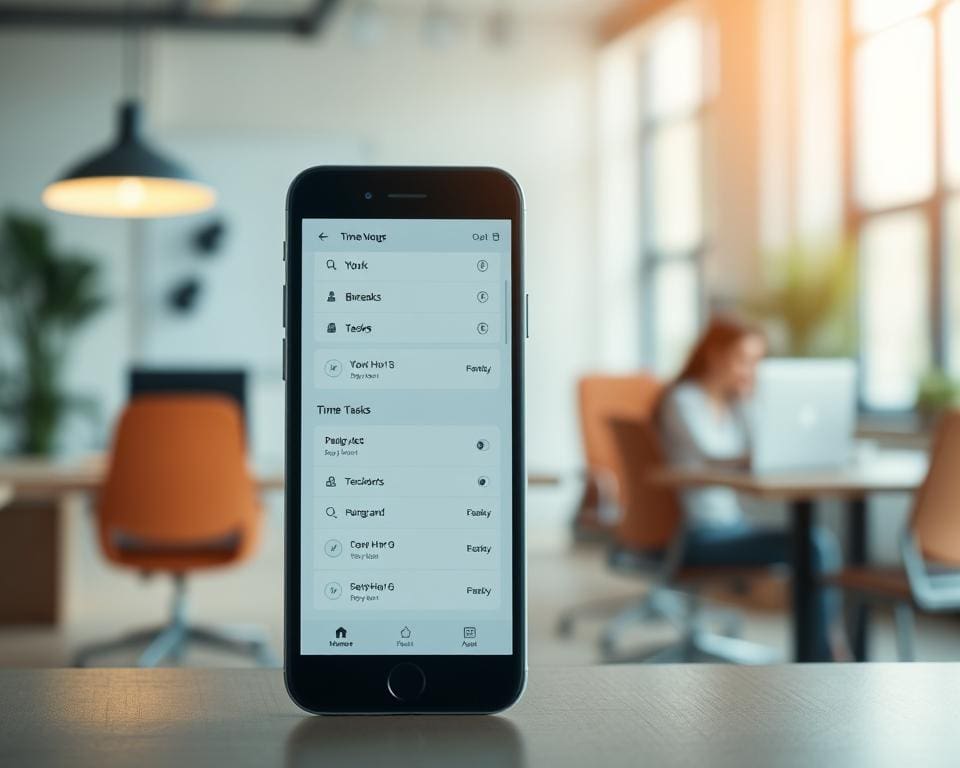 efficiënte tijdregistratie app